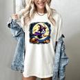 Cute Boston Terrier Halloween Costume Dog Lover Women Girls Women's Comfort Colors T-Shirt Ivory