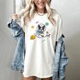 Kawaii Kids & Boys Astronaut Space Boston Terrier Dog Lover Women's Comfort Colors T-Shirt Ivory