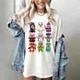 Pig Spooky Ghost Witch Boo-Jee Horror Pumpkin Pig Halloween Women's Comfort Colors T-Shirt Ivory