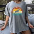 Being a Boston Terrier Grandpa Is Ruff Boston Terrier Women's Comfort Colors T-Shirt Gray