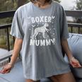 Boxer Dog Mama Halloween Women's Comfort Colors T-Shirt Gray