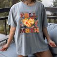 Fall Teacher Fall In Love With Math Math Thanksgiving For Men Women Women&#x27;s Comfort Colors T-Shirt Gray