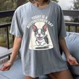 Today Is A Boston Terrier Day Cute Dog Lover Cartoon Women's Comfort Colors T-Shirt Gray