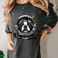 Boston Terrier Astronaut Shirt Spaceman Dog Space Lover Women's Comfort Colors T-Shirt Pepper