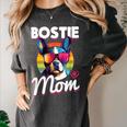 Boston Terrier Bostie Dog Breed Pet Bostie Mom Women's Comfort Colors T-Shirt Pepper