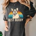 Boston Terrier Boston-Bulldog Women's Comfort Colors T-Shirt Pepper