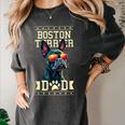 Boston Terrier Dad Boston Bull Bostie Dog Women's Comfort Colors T-Shirt Pepper
