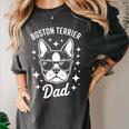 Boston Terrier Dad Boston Terrier Women's Comfort Colors T-Shirt Pepper