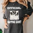 Boston Terrier Dog Official Sleepshirt Pajamas Nightgown For Men Women Kids Women's Comfort Colors T-Shirt Pepper