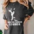 Boston Terrier Dog Owner Grandma Women's Comfort Colors T-Shirt Pepper