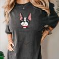 Boston Terrier Dog In The Pocket Boston Terrier For Men Women Girls Kids Women's Comfort Colors T-Shirt Pepper