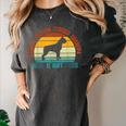 Being a Boston Terrier Grandpa Is Ruff Boston Terrier Women's Comfort Colors T-Shirt Pepper