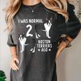 Boston Terrier Humor Bostie Dog Lover For Men Women Kids Women's Comfort Colors T-Shirt Pepper