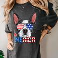 Boston Terrier Merica 4th Of July T Shirt Men Boys Dog Puppy Women's Comfort Colors T-Shirt Pepper