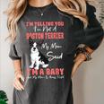 Boston Terrier Mom American Gentleman Dog Lover Mother's Day Women's Comfort Colors T-Shirt Pepper
