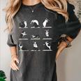 Boston Terriers Yoga Women's Comfort Colors T-Shirt Pepper