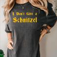 I Don't Give a Schnitzel T-Shirt Women's Comfort Colors T-Shirt Pepper