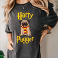 Lovely Harry Pugger Pug Women's Comfort Colors T-Shirt Pepper
