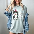 6 Years Old Birthday Boston Terrier Dog Lover 6th Party Kid Women's Comfort Colors T-Shirt Bay