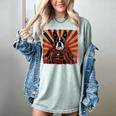 Boston Terrier Dog Japanese Art Samurai Ukiyo-e Women's Comfort Colors T-Shirt Bay