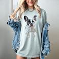 Boston Terrier Dog Motif Pet Art Boston Terrier Men Women Kids Women's Comfort Colors T-Shirt Bay