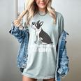 Boston Terrier Dog Owner Grandma Women's Comfort Colors T-Shirt Bay