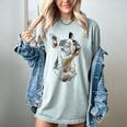 Boston Terrier Dog Graphic Pet Art Boston Terrier For Men Women Kids Women's Comfort Colors T-Shirt Bay