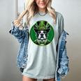 Boston Terrier Dog St Patricks Day Irish Pet Lover Men Women Kids Women's Comfort Colors T-Shirt Bay