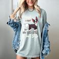 Boston Terrier Fart American Gentleman Non-Sporting Dog Women's Comfort Colors T-Shirt Bay