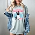 Boston Terrier Grandma Bostie Dog Owner Boston Terrier Men Women Women's Comfort Colors T-Shirt Bay