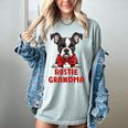 Boston Terrier Grandma Dog Lovers Puppy Bostie Owner Women's Comfort Colors T-Shirt Bay