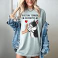 Boston Terrier Grandma Mother's Day Dog Mom Women's Comfort Colors T-Shirt Bay