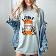 Boston Terrier Happy Pills T-Shirt Women's Comfort Colors T-Shirt Bay