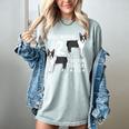 Boston Terrier Humor Bostie Dog Lover For Men Women Kids Women's Comfort Colors T-Shirt Bay