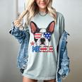 Boston Terrier Merica 4th Of July T Shirt Men Boys Dog Puppy Women's Comfort Colors T-Shirt Bay