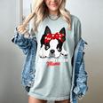 Boston Terrier Mum Dog Woman Idea Women's Comfort Colors T-Shirt Bay