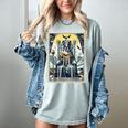 Boston Terrier Tarot Card Dog Women's Comfort Colors T-Shirt Bay
