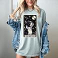 Boston Terrier Tarot Card Star With The Moon Men Women Kids Women's Comfort Colors T-Shirt Bay
