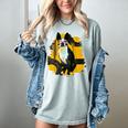 Boston Terrier s Mid-Century Modern Art s Street Grunge Women's Comfort Colors T-Shirt Bay
