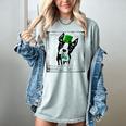 Cool Saint Patrick's Boston Terrier T Shirt For Dogs Lovers Women's Comfort Colors T-Shirt Bay