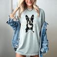 Dog Boston Terrier For Men Women Women's Comfort Colors T-Shirt Bay