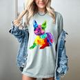 Dog Lover Boston Terrier Dog Colorful Boston Terrier Men Women Kids Women's Comfort Colors T-Shirt Bay