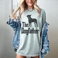 The Dogfather Boston Terrier Dog Funny Dog Gift T-Shirt For Men Women Girls Kids Women's Comfort Colors T-Shirt Bay