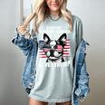 Even My Boston Terrier Loves Trump Trump Supporter Dog Lover Women's Comfort Colors T-Shirt Bay