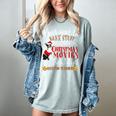 Watch Christmas Movies With My Boston Terrier Bostie Women's Comfort Colors T-Shirt Bay