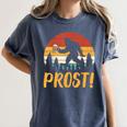 Bigfoot Sasquatch Prost Retro Bavarian Oktoberfest Men Women Women's Comfort Colors T-Shirt Denim