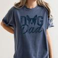 Boston Terrier Dog Dad Women's Comfort Colors T-Shirt Denim