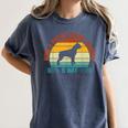 Being a Boston Terrier Grandpa Is Ruff Boston Terrier Women's Comfort Colors T-Shirt Denim