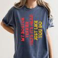Boston Terrier Mom Dad Dog Lover Owner Women Men Women's Comfort Colors T-Shirt Denim
