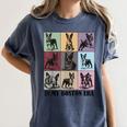 Funny Boston Terrier Quote In My Boston Terrier Era Cool Dog Men Women Women's Comfort Colors T-Shirt Denim
